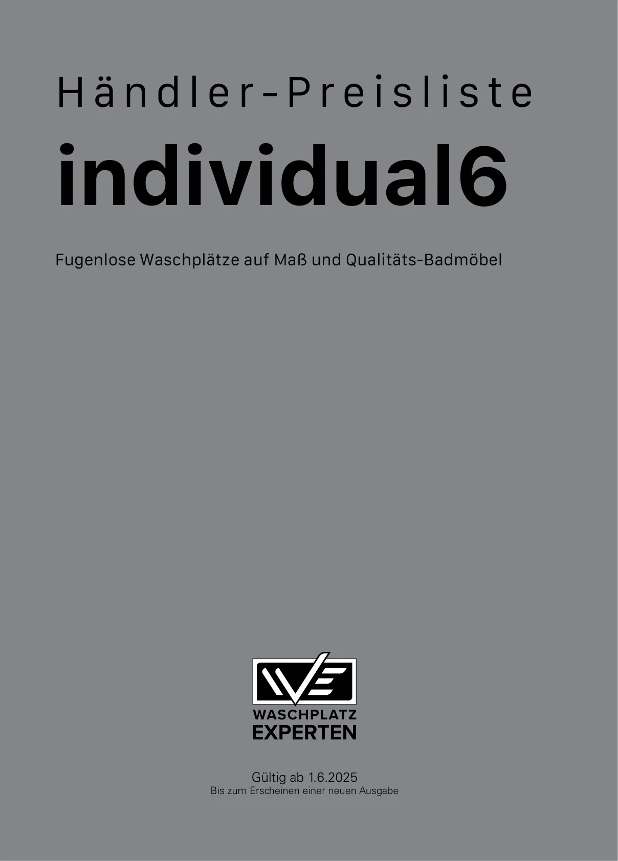 Individual6 &ndash; Preisliste