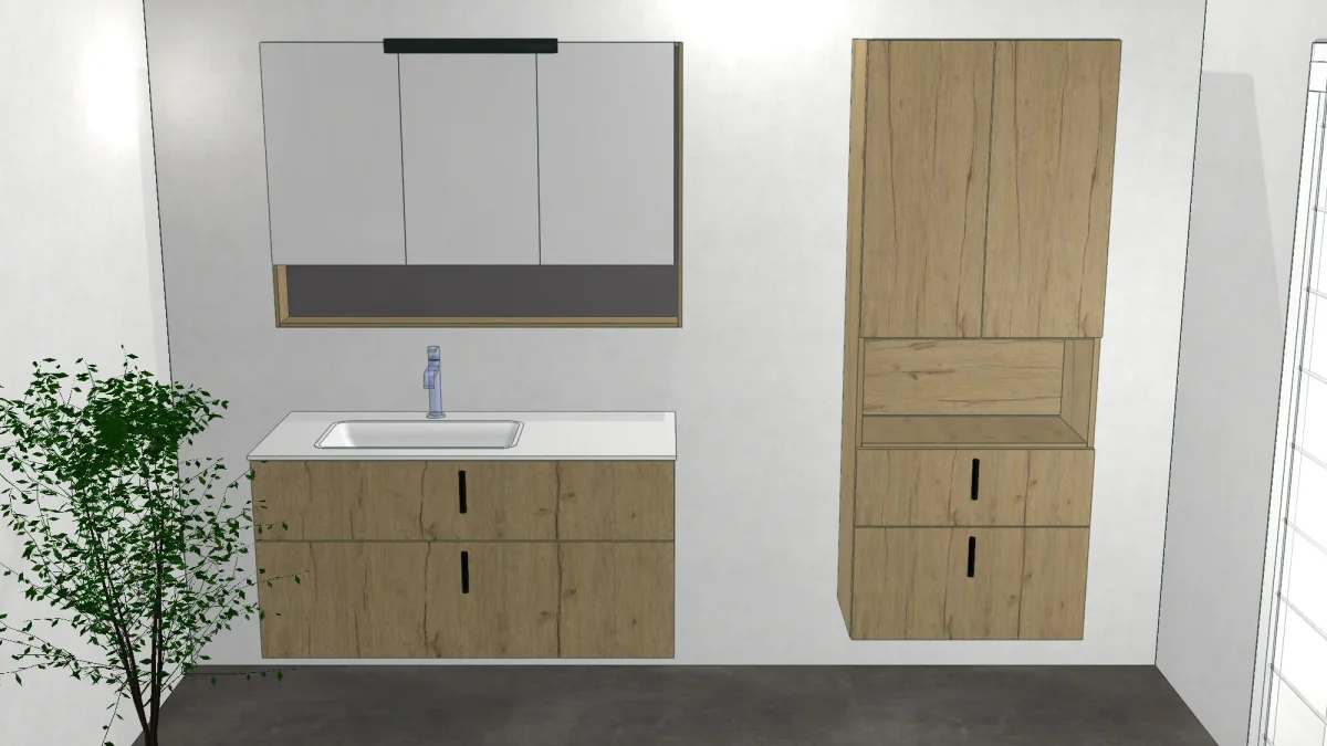 3D-Planung: SolidTek Waschplatz in Kronberg