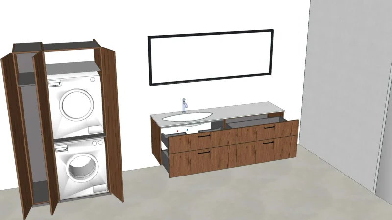 Kundenprojekt Wendlingen: Mineraltek 200 cm