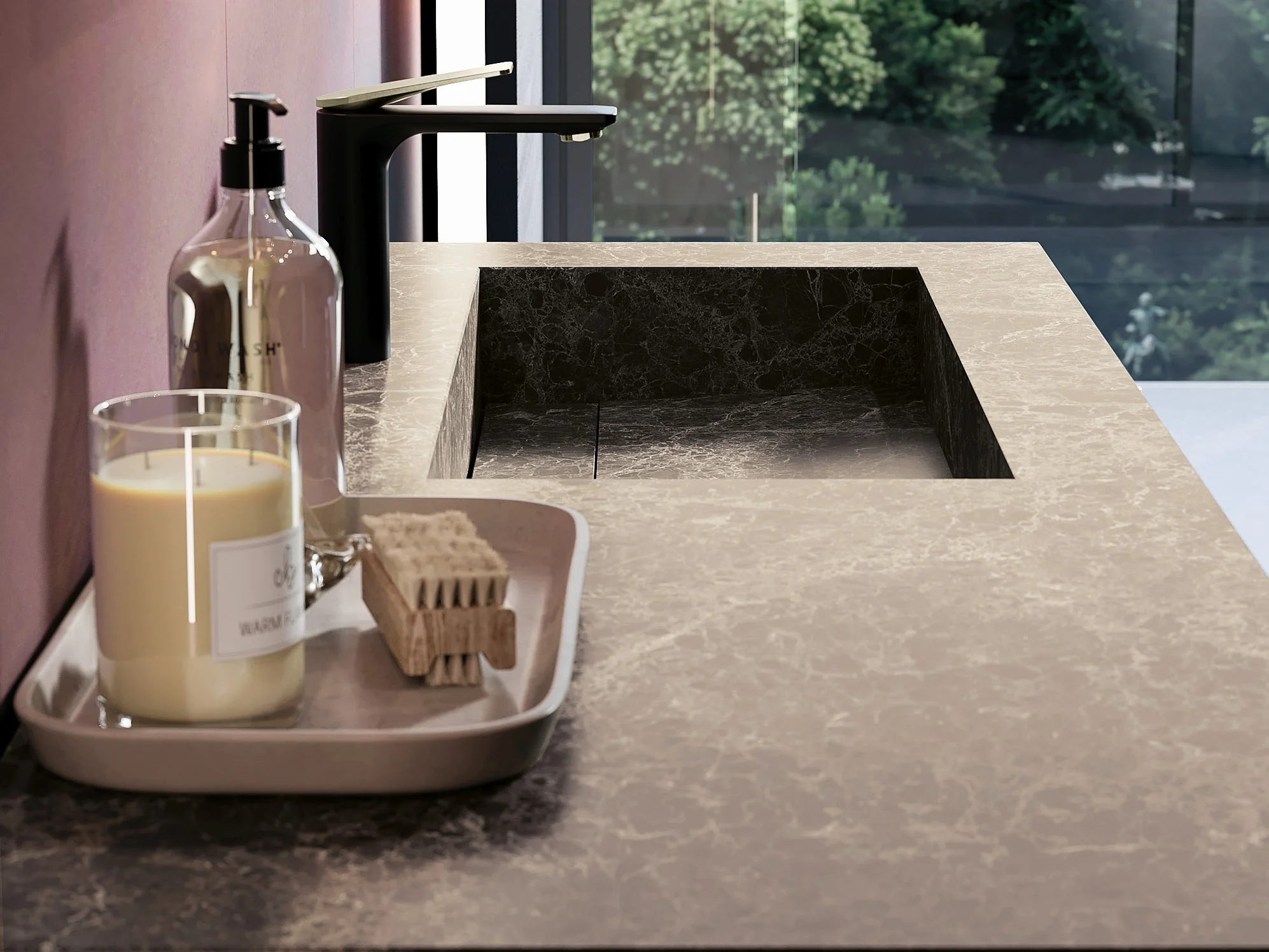 Fugenlose Waschtische