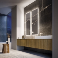 Edler Waschtisch für edle Badezimmer | Bourbon Oak Eleganz – Bild 3