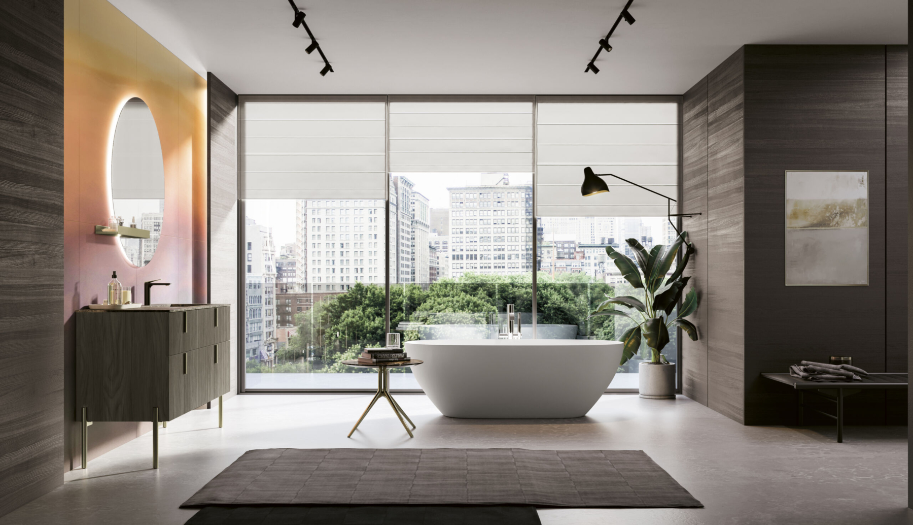 Badezimmer-Oase mit Stein und Holz: Edles Design trifft auf Natürlichkeit – Bild 5