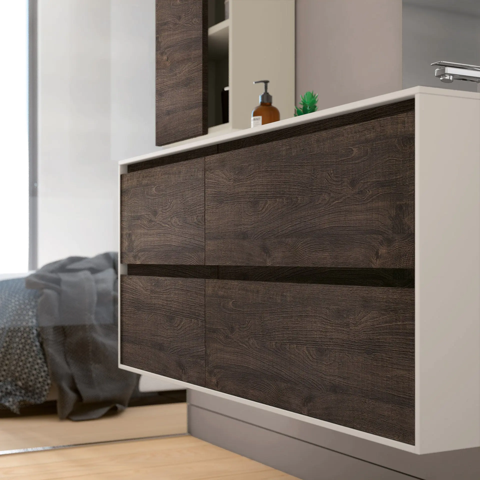 Badmöbel-Serie EDGE - LECORNICI - auch auf Maß 10 Qualitäts-Badmöbel und Waschtische - auch auf Maß. - 3