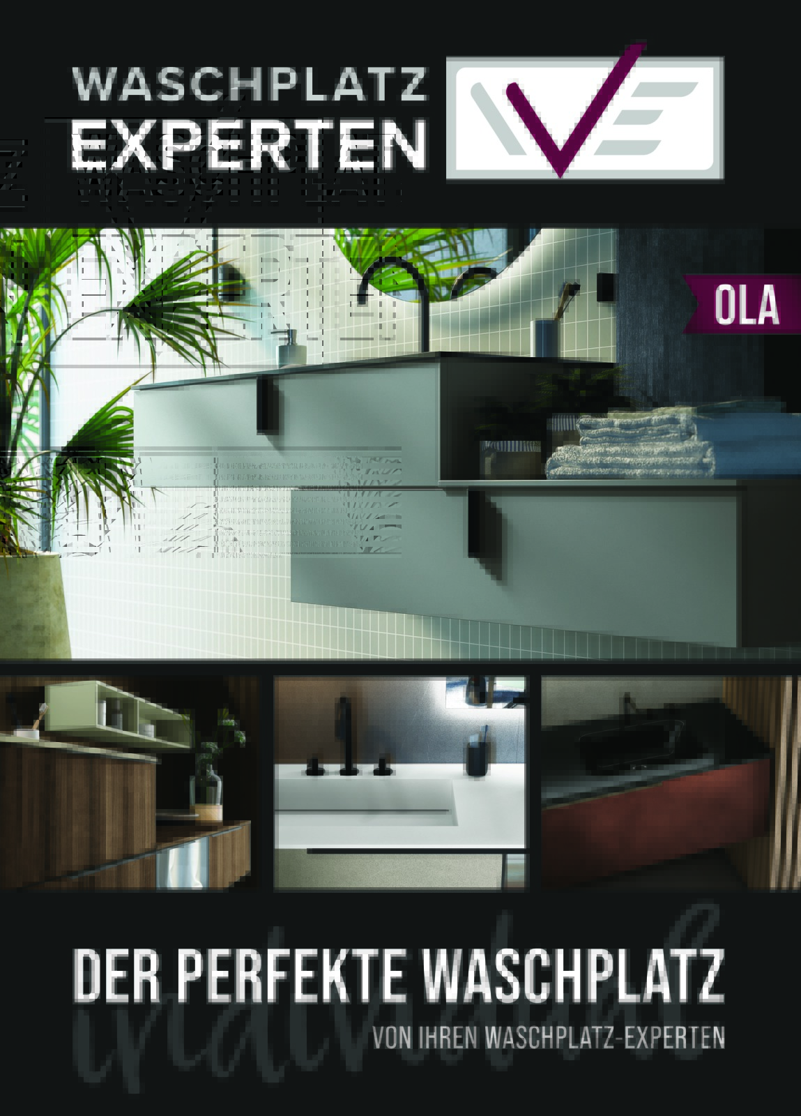a poster of a bathroom