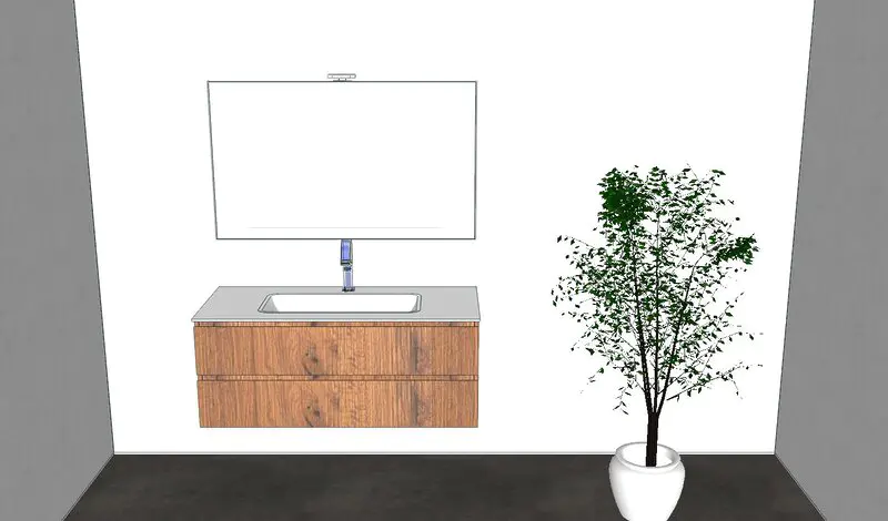 Waschtisch mit Unterschrank 120 cm Waschtisch mit Unterschrank 120 cm